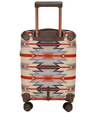 Pendleton Wyeth Trail 20#double; Hardside Polyester Carry-On Spinner Suitcase