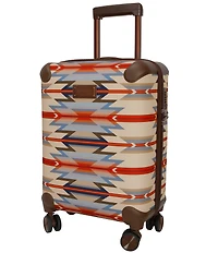 Pendleton Wyeth Trail 20#double; Hardside Polyester Carry-On Spinner Suitcase