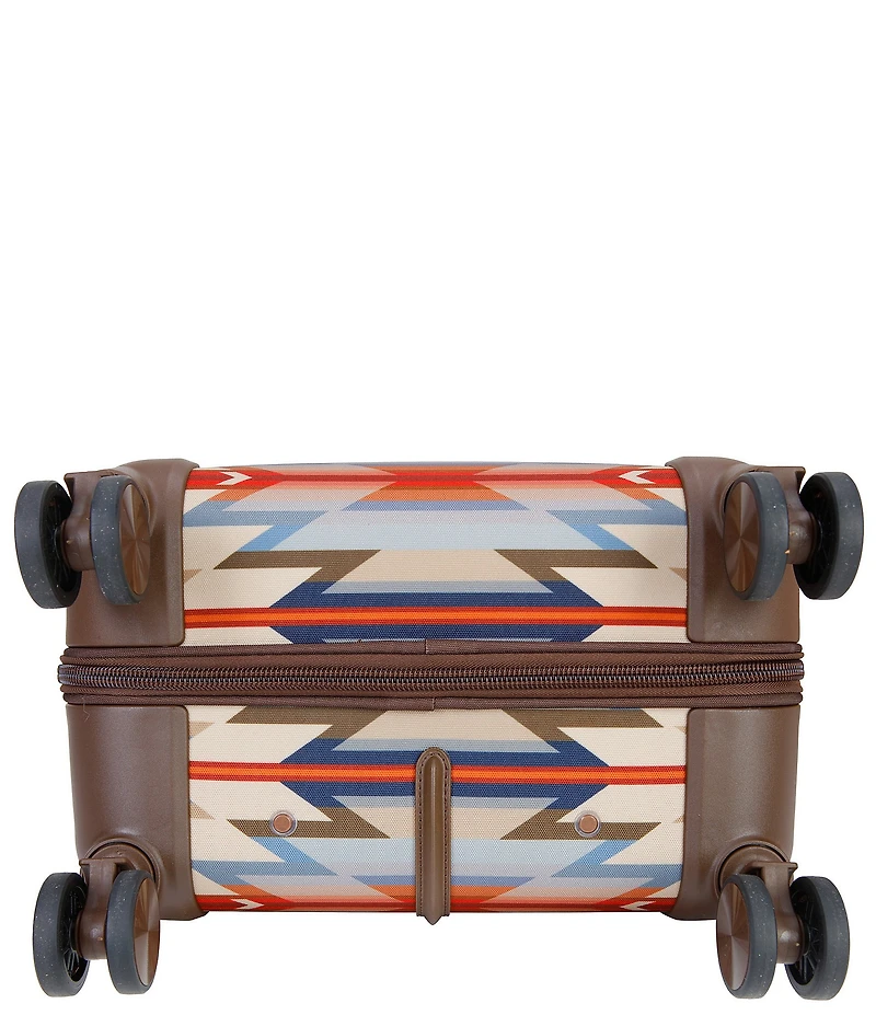Pendleton Wyeth Trail 20#double; Hardside Polyester Carry-On Spinner Suitcase