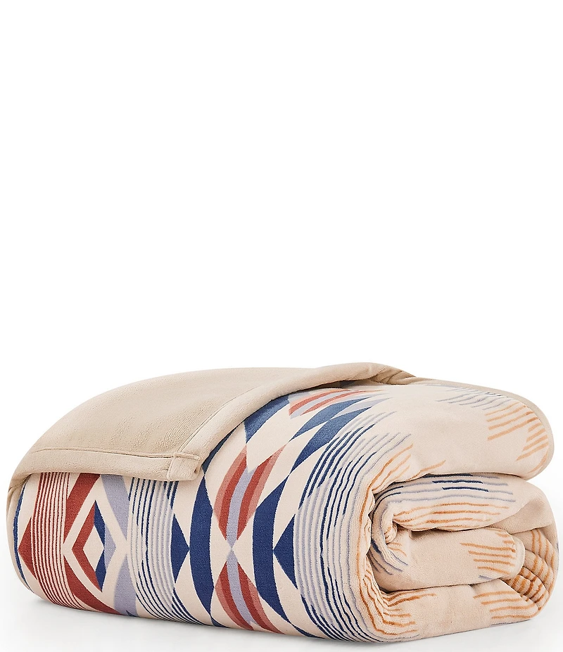 Pendleton Wyeth Trail Fall Southwestern Geometric Pattern Reversible Throw