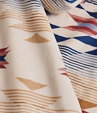 Pendleton Wyeth Trail Fall Southwestern Geometric Pattern Reversible Throw