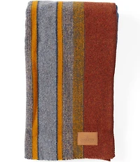 Pendleton Wool Yakima Stripe Camp Throw Blanket