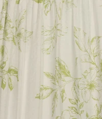 Perch By Blu Pepper Plus Fruit Blossom Floral Tiered Midi Dress