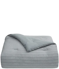 Perry Ellis Aurora Waffle Jacquard Reversible Comforter Mini Set