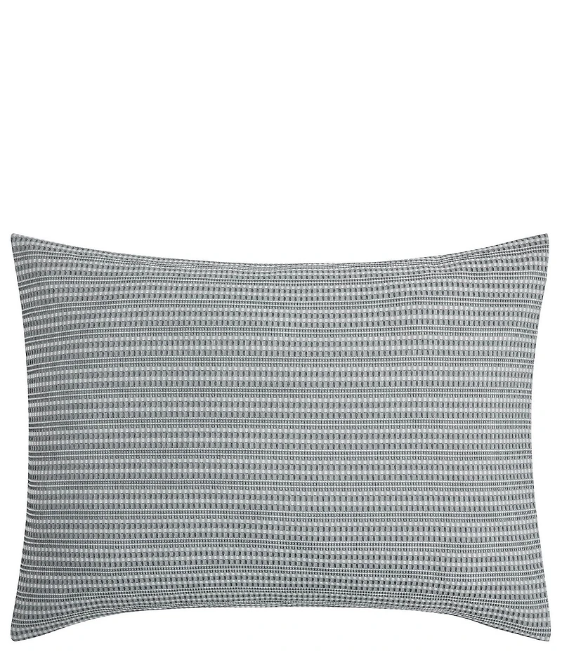 Perry Ellis Aurora Waffle Jacquard Reversible Comforter Mini Set