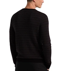 Perry Ellis Big & Tall Geo Print Sweater