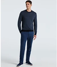 Perry Ellis Big & Tall Geo Print Sweater