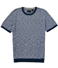Perry Ellis End-On-End Slub Short Sleeve T-Shirt