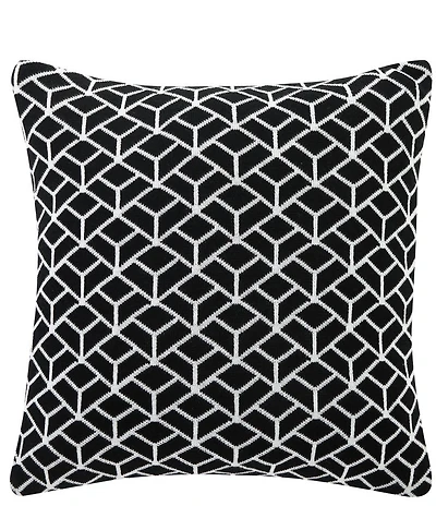 Perry Ellis Halifax Reversible Square Decorative Pillow