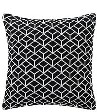 Perry Ellis Halifax Reversible Square Decorative Pillow