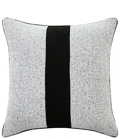 Perry Ellis Halifax Tri-Color Boucle Square Decorative Pillow