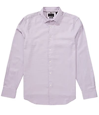 Perry Ellis Herringbone Long Sleeve Woven Shirt