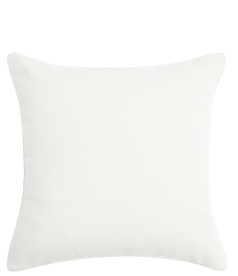 Perry Ellis Kyoto Broken Stripe Embroidered Square Pillow