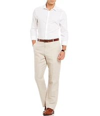 Perry Ellis Linen Blend Herringbone Suit Separates Pants