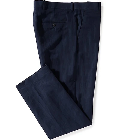 Perry Ellis Linen Blend Herringbone Suit Separates Pants