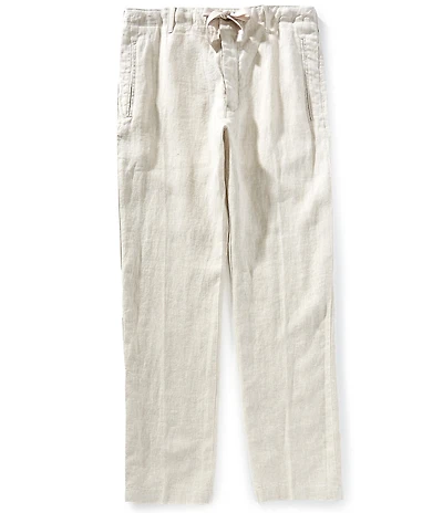 Perry Ellis Linen Drawstring Pants