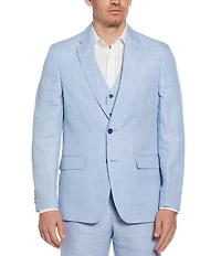 Perry Ellis Linen Herringbone Suit Separates Jacket