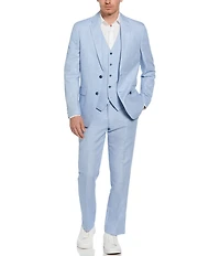 Perry Ellis Linen Herringbone Suit Separates Jacket