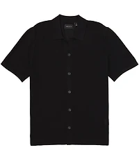 Perry Ellis Mesh Short Sleeve Polo Sweater