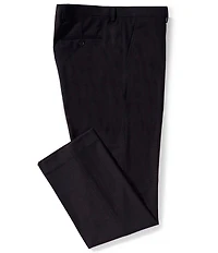 Perry Ellis Mini Check Flat Front Dress Pants