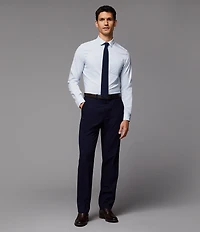 Perry Ellis Premium Tailored Flat Front Dress Pants