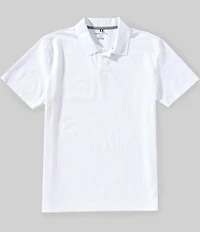 Perry Ellis Seersucker Short Sleeve Polo Shirt