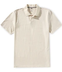 Perry Ellis Seersucker Short Sleeve Polo Shirt
