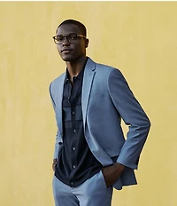 Perry Ellis Slim Fit Dobby Louis Suit Separates Jacket