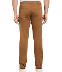 Perry Ellis Slim Fit Flat Front 5-Pocket Stretch Pants