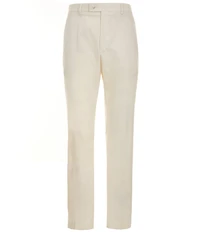 Perry Ellis Slim Fit Flat Front Tropical Pants