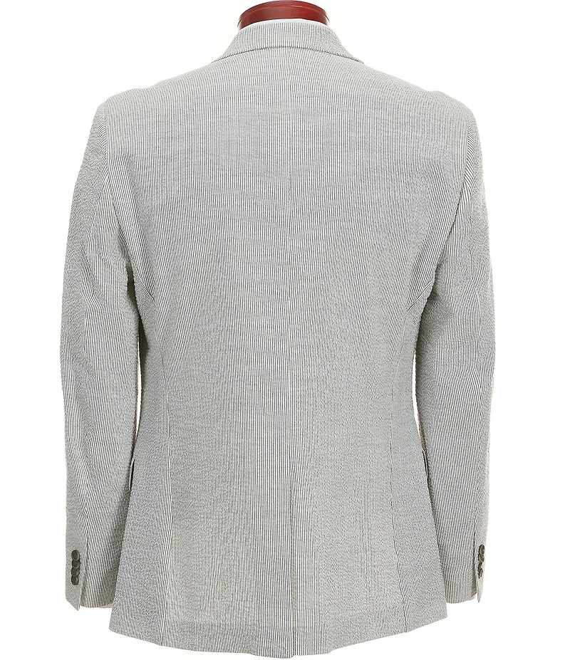 Perry Ellis Slim Fit Seersucker Suit Separates Jacket