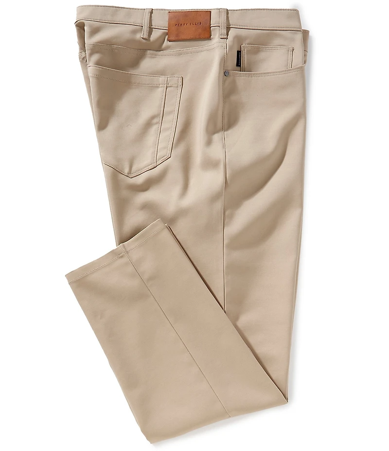 Perry Ellis Slim Fit Stretch 5-Pocket Pants