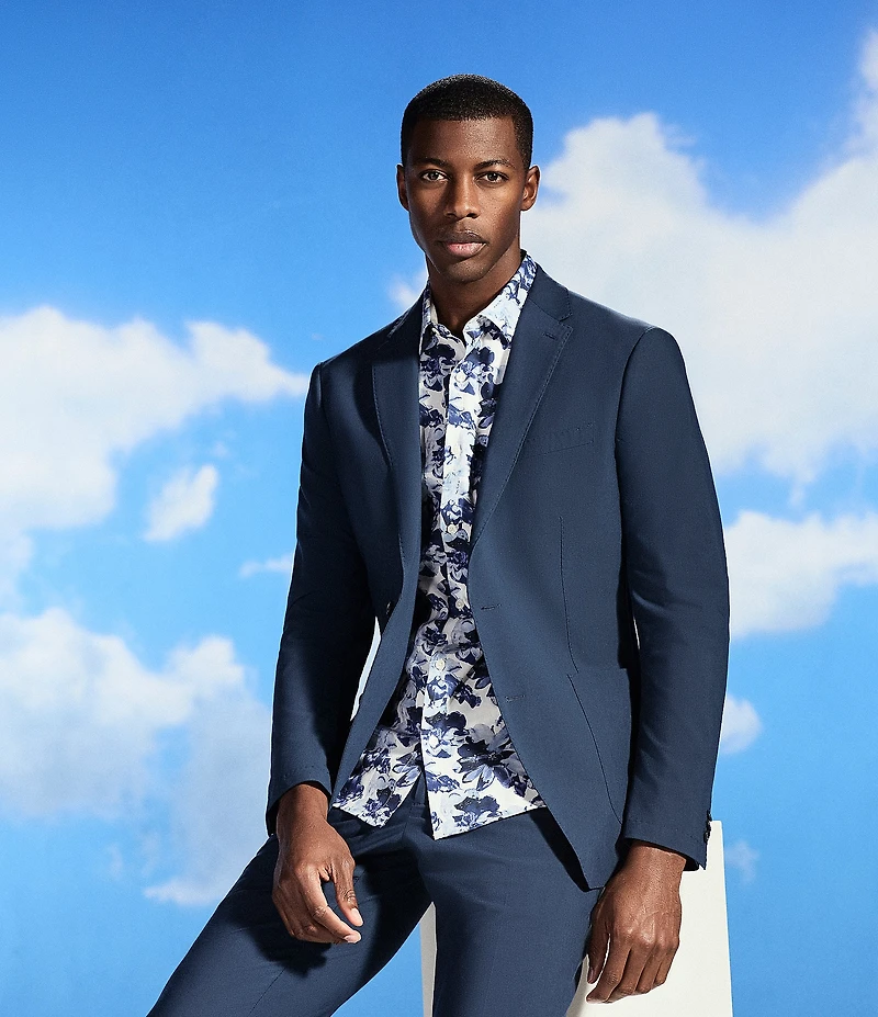 Perry Ellis Slim Fit Stretch Suit Separates Pants