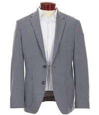 Perry Ellis Slim Fit Stretch Unlined Textured Blazer