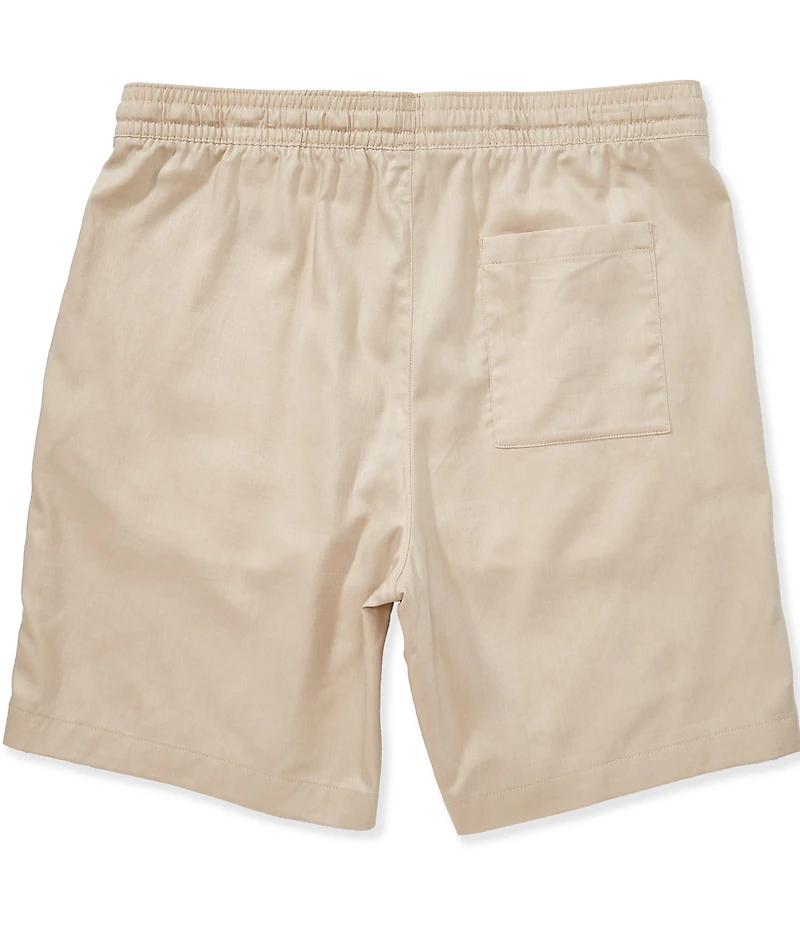 Perry Ellis Solid 8#double; Inseam Shorts