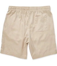 Perry Ellis Solid 8#double; Inseam Shorts