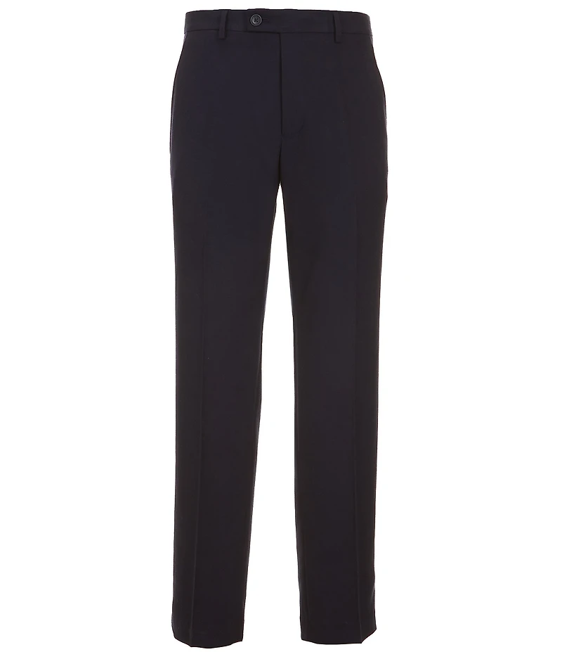 Perry Ellis Solid Tailored Flannel Pants