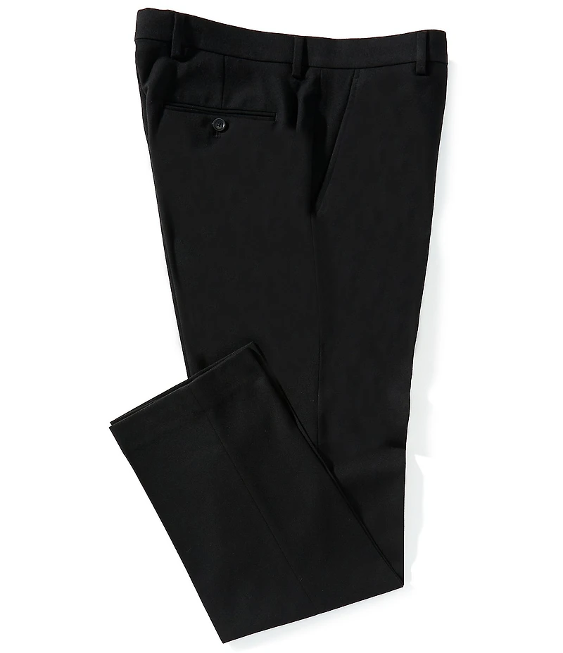 Perry Ellis Solid Tailored Flannel Pants