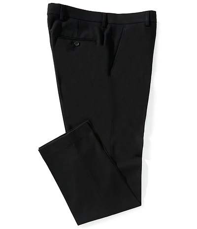 Perry Ellis Solid Tailored Flannel Pants