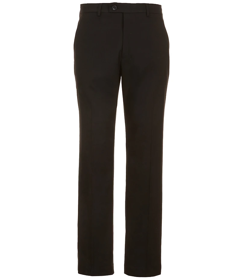 Perry Ellis Solid Tailored Flannel Pants