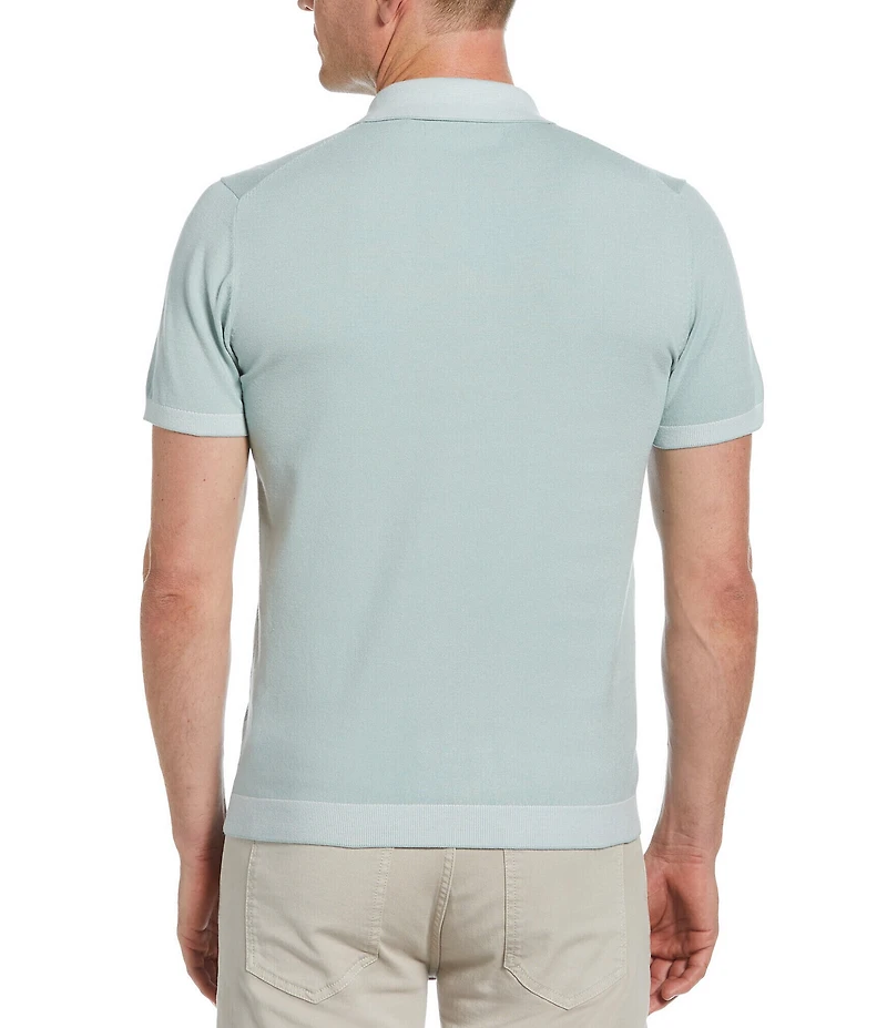 Perry Ellis Tech Short Sleeve Polo Shirt