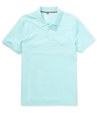 Perry Ellis Textured Short Sleeve Polo Shirt