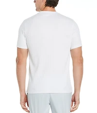Perry Ellis Textured Short Sleeve T-Shirt