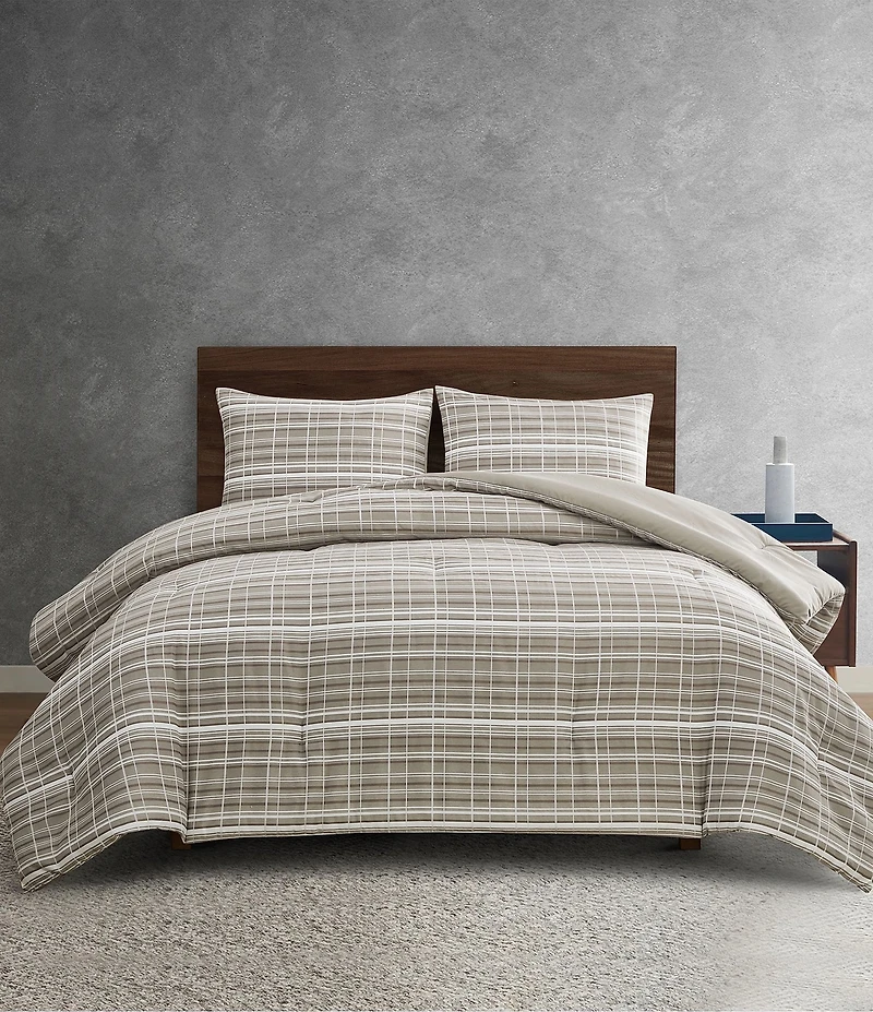 Perry Ellis Wilde Plaid Comforter Mini Set