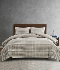 Perry Ellis Wilde Plaid Comforter Mini Set