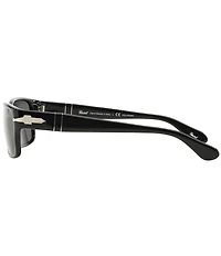 Persol Men's PO2803S 58mm Rectangle Polarized Sunglasses