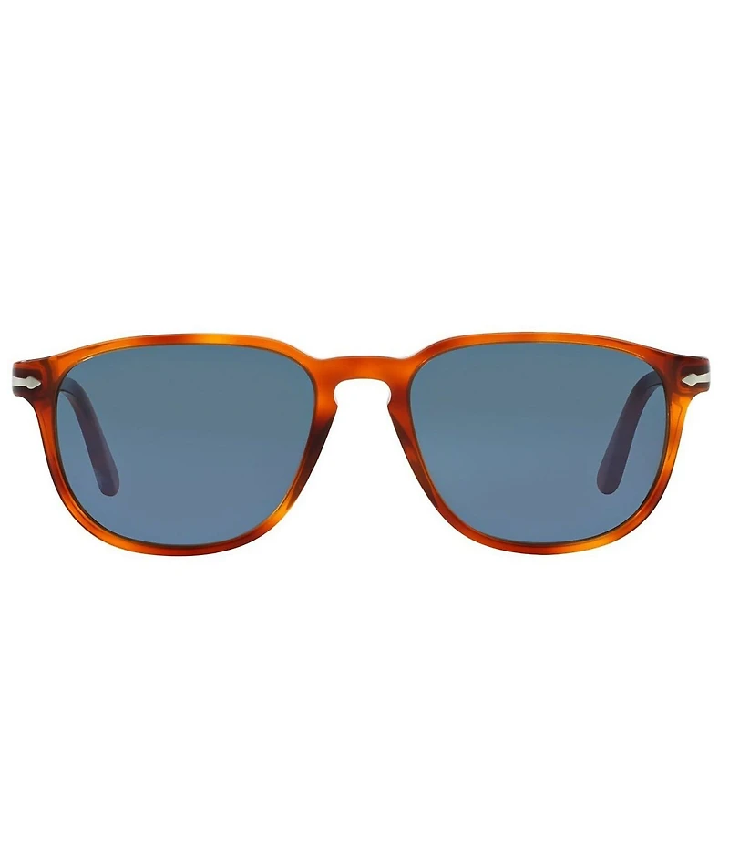 Persol Men's PO3019S Tortoise 52mm Square Sunglasses