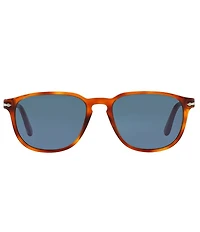 Persol Men's PO3019S Tortoise 52mm Square Sunglasses