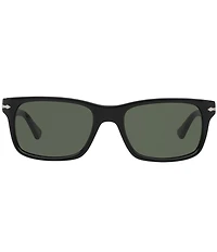 Persol Men's PO3048S 55mm Rectangle Sunglasses