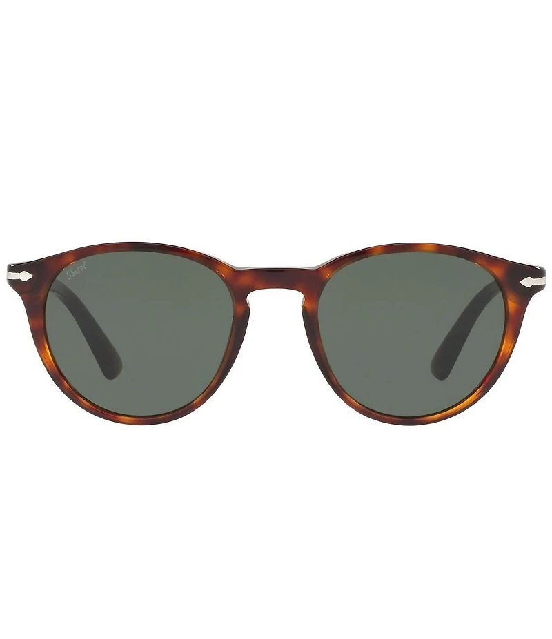 Persol Men's PO3152S Round 52mm Sunglasses